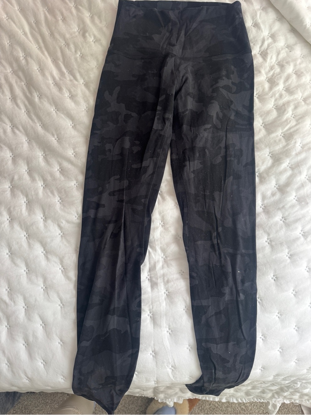 lululemon athletica Black Camo Leggings